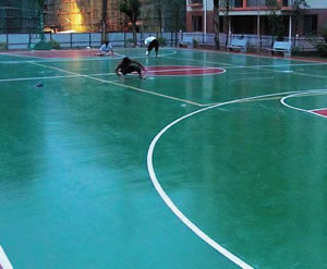 硅PU球场